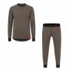  Unterwäsche Set SilentX Merino 300 (Oliv) 