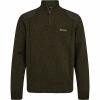  Finley Strickpullover mit ½-Reißverschluss Herren (Woodland Melange) 