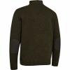  Finley Strickpullover mit ½-Reißverschluss Herren (Woodland Melange) 