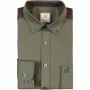  Nouan Langarm-Hemd Herren (Khaki/Ibex) 