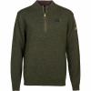  Islande Bestickter Troyer Herren, m. Wildschwein-Motiv (Khaki) 