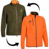  Finnland Wendefleecejacke Herren (Khaki/Orange) 