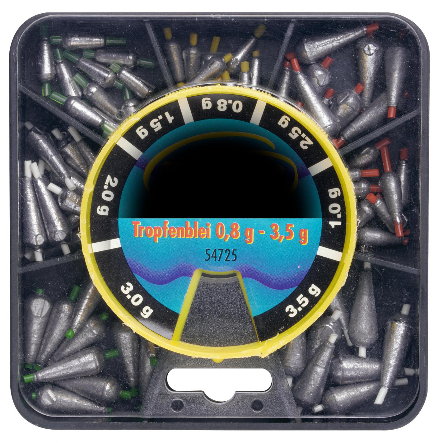  Tropfenblei-Sortiment (0,8 - 3,5 g) 