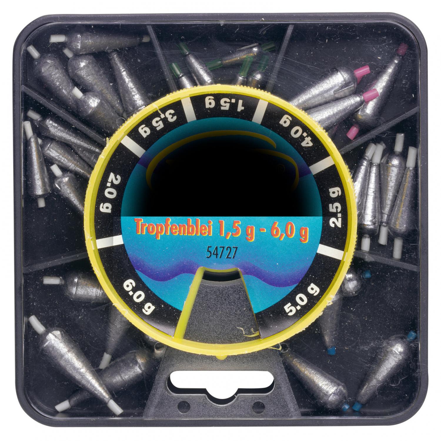  Tropfenblei-Sortiment (1,5 - 6,0 g) 
