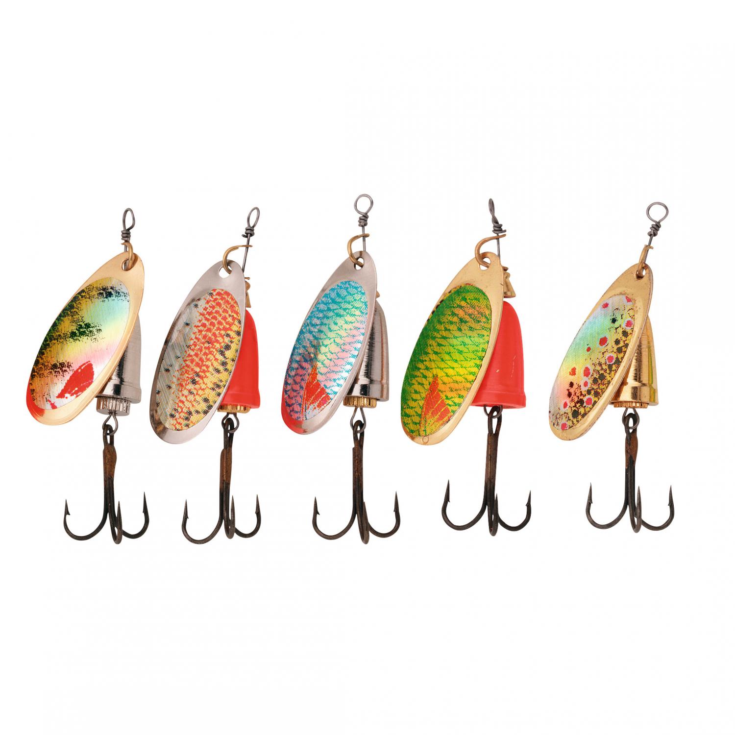  Spinner Set Nature Glocken Forelle 
