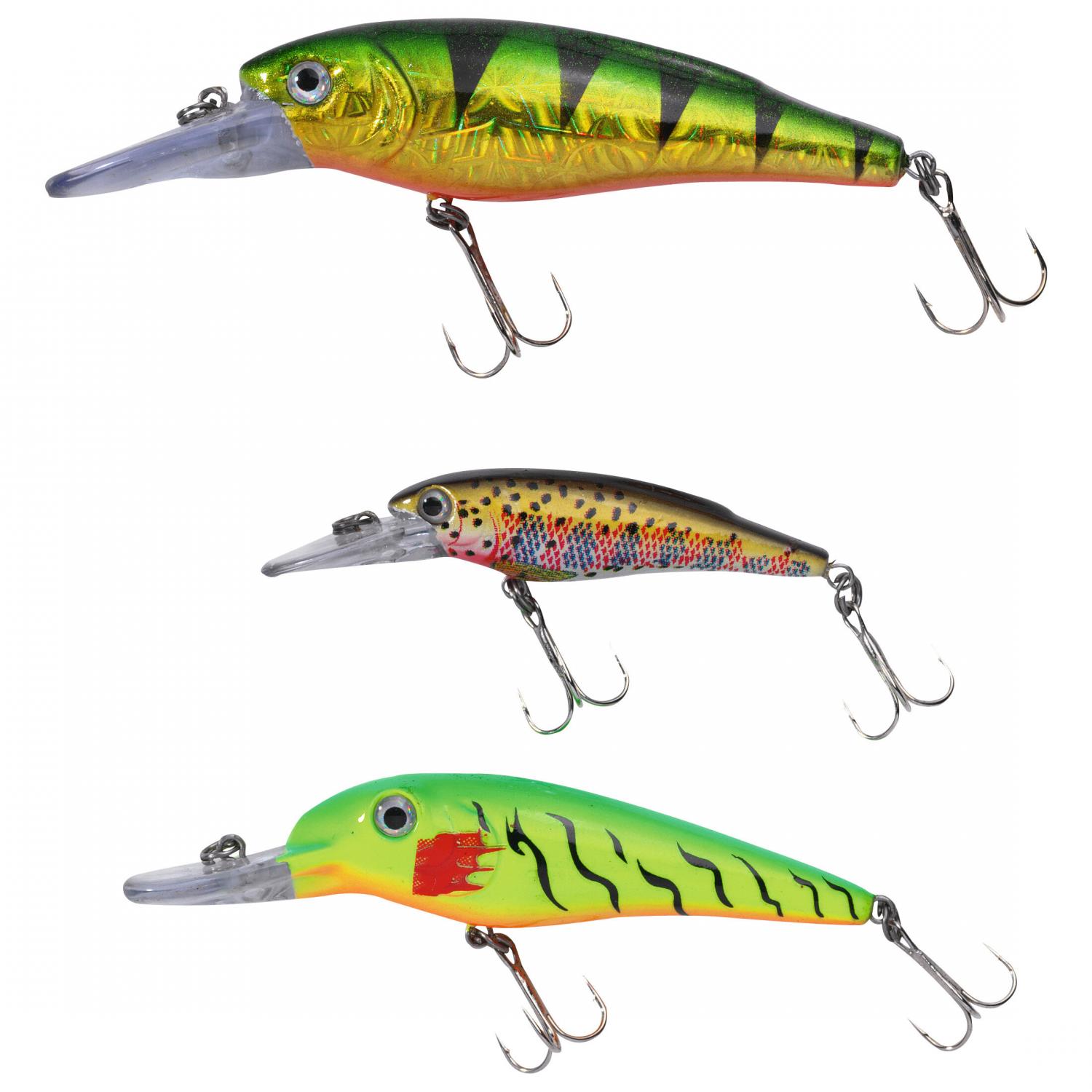  Wobbler Set Barsch/Zander 