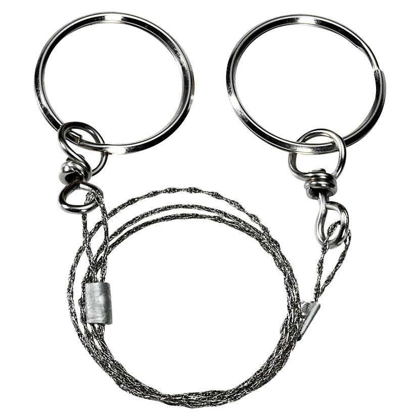 Commando Taschen-Drahtsäge mit Ringen 
