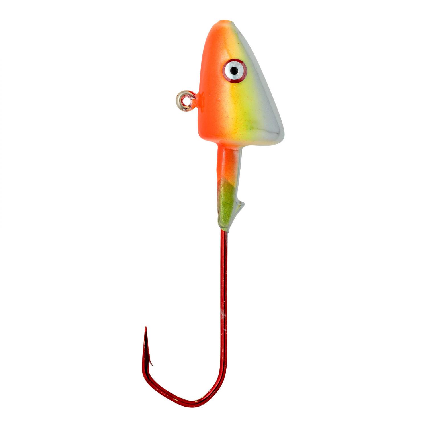  Jigkopf XL König (orange/gelb) 