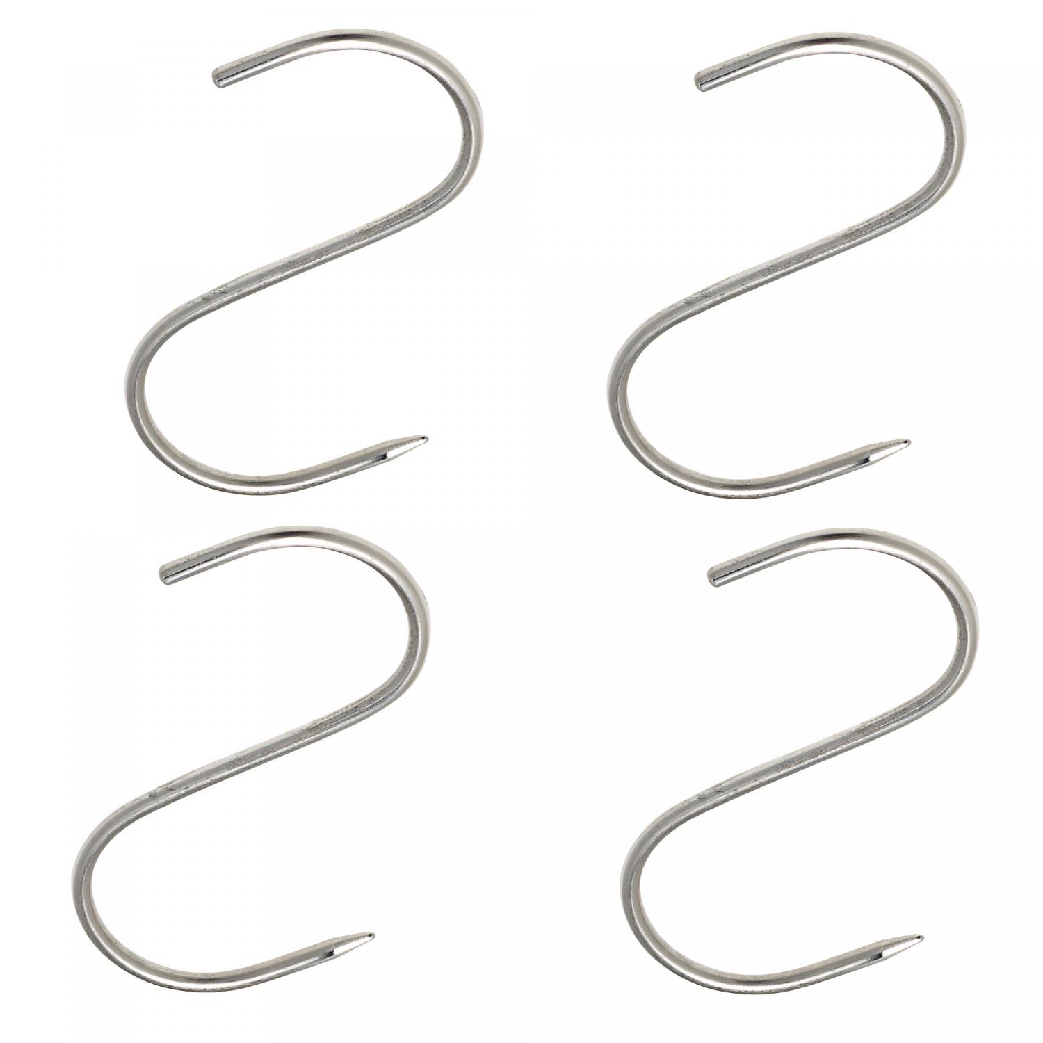 4 x Edelstahlhaken (Set) 