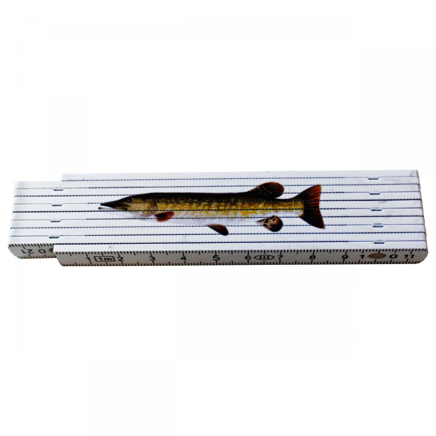  Zollstock mit Fischmotiv 
