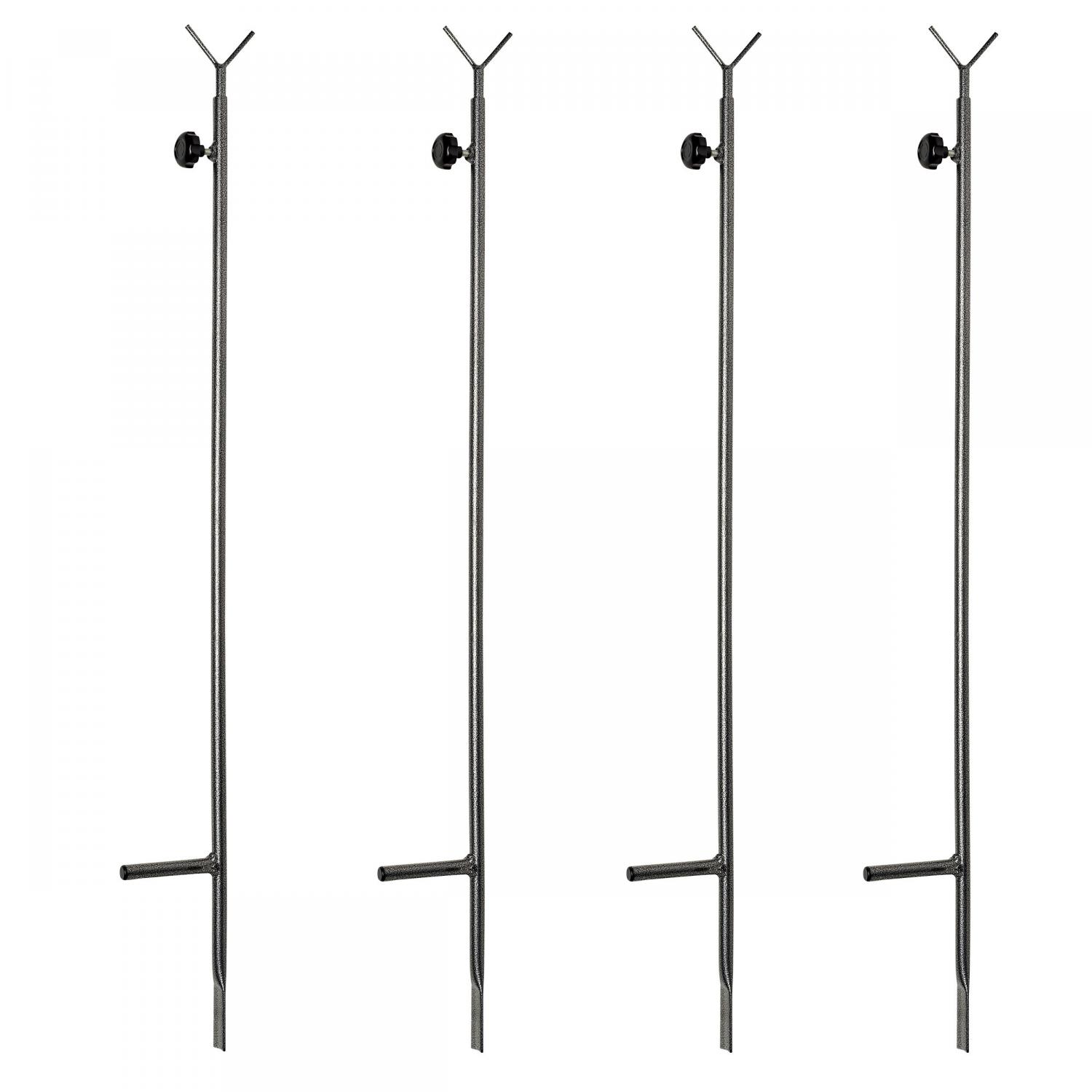  Als Set 4 x Tarnstand-Stangen 