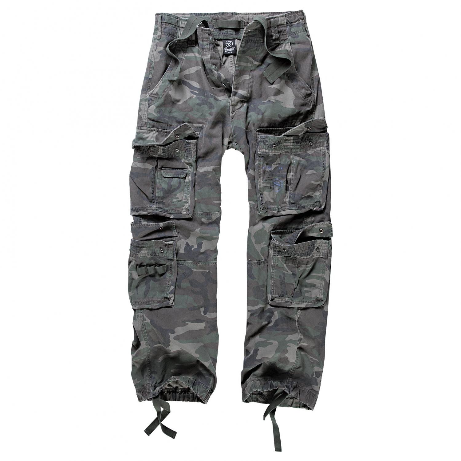 Brandit Pure Vintage Pants Herren (Woodland) 