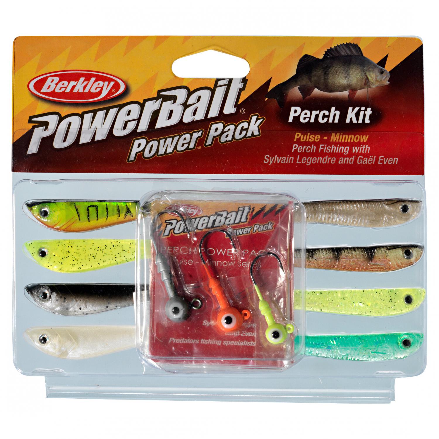  Komplett-Sortiment Powerbait: Perch Pulse/Minnow Kit 