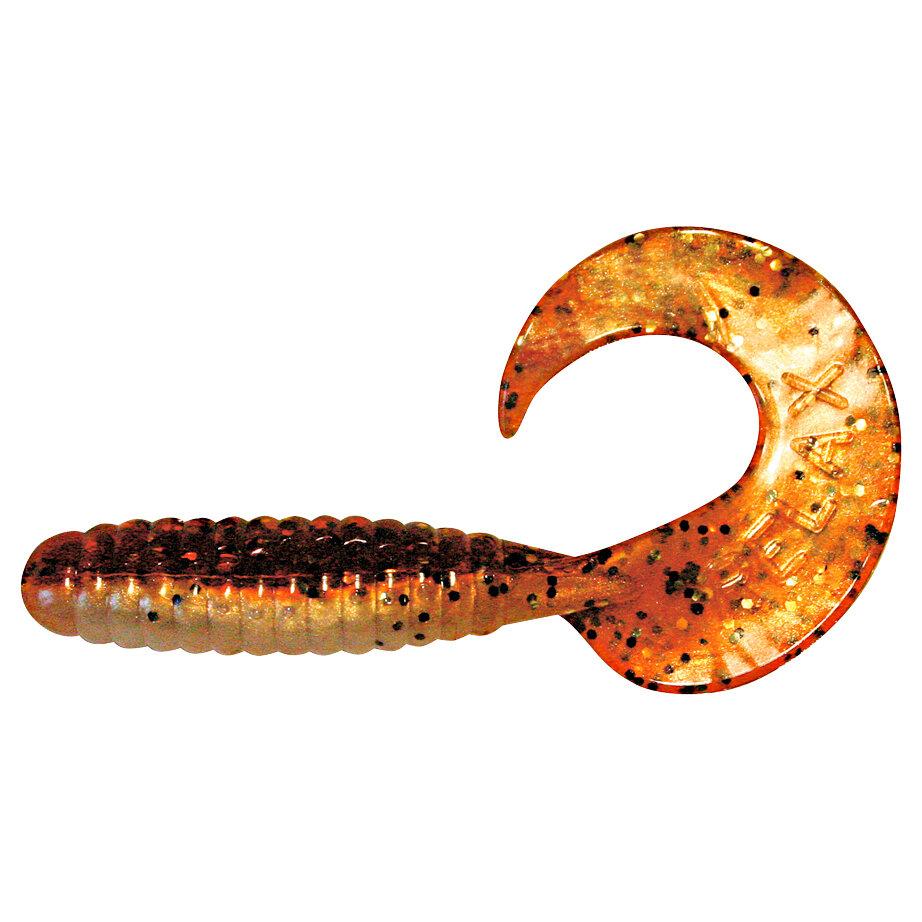  Twister Xtra Fat Grub 5,5 (Gold/Motoroil/Glitter) 