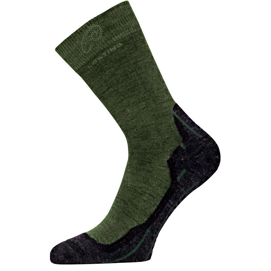  WHI Merino Trekking Socks Unisex (Green) 