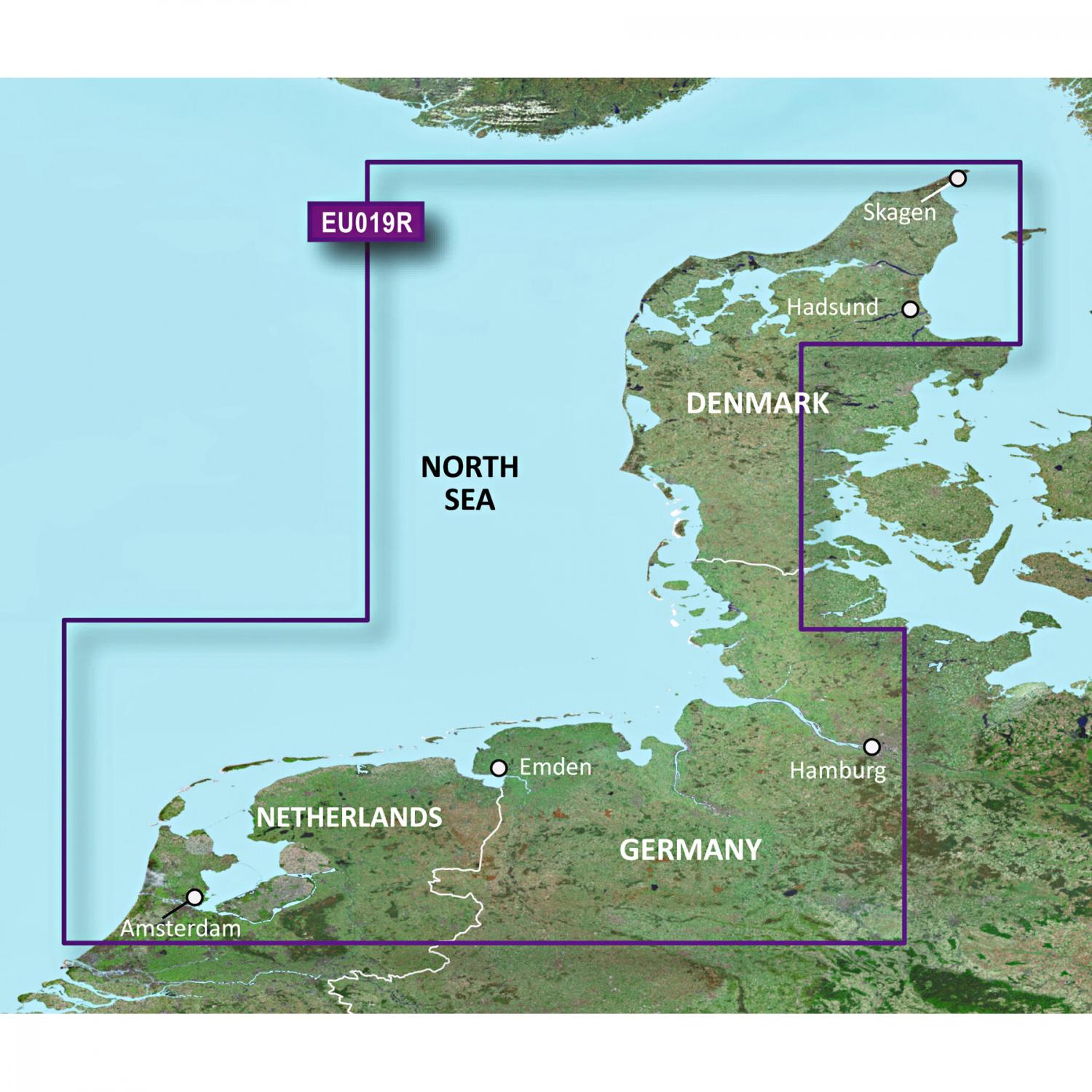  Map material G2 BC microSD Alborg to Amsterdam 