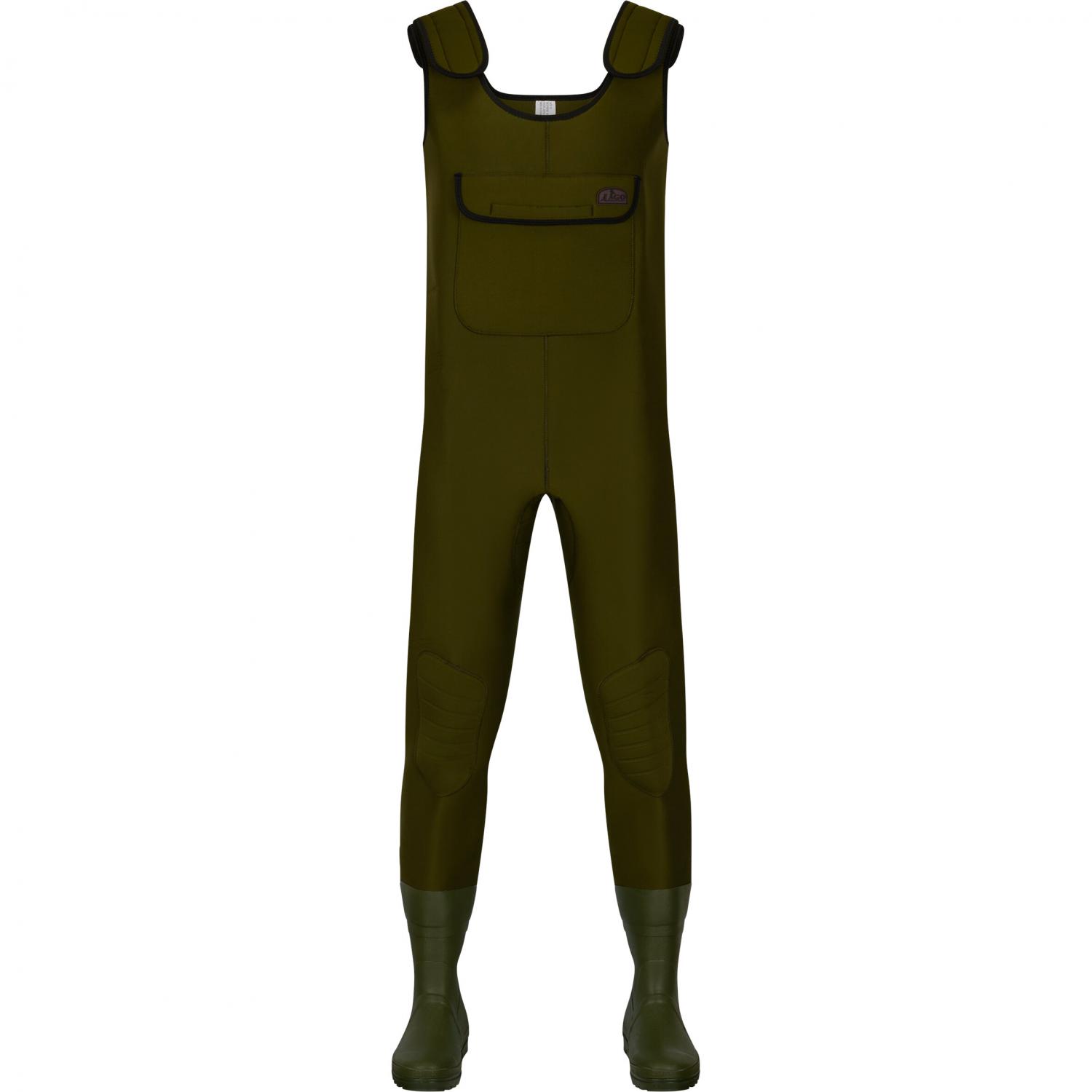  Neopren Wathose Herren (Oliv) 