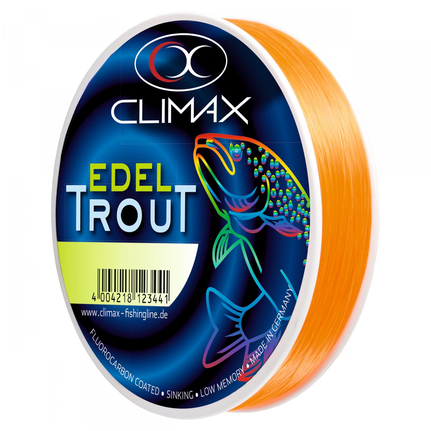  Climax Edel-Trout Angelschnur (orange, 300 m) 