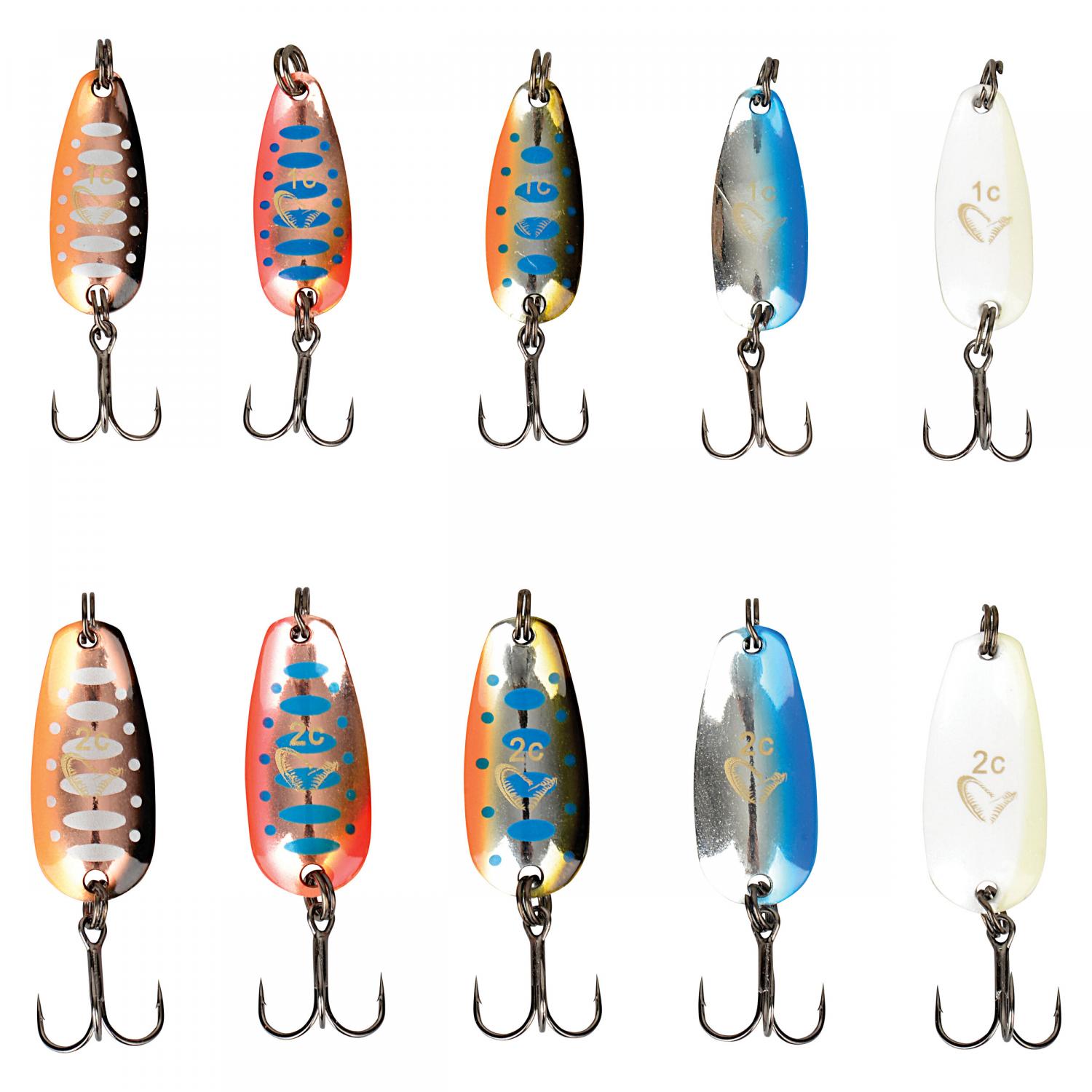  Blinker Set Nails Micro Spoon 
