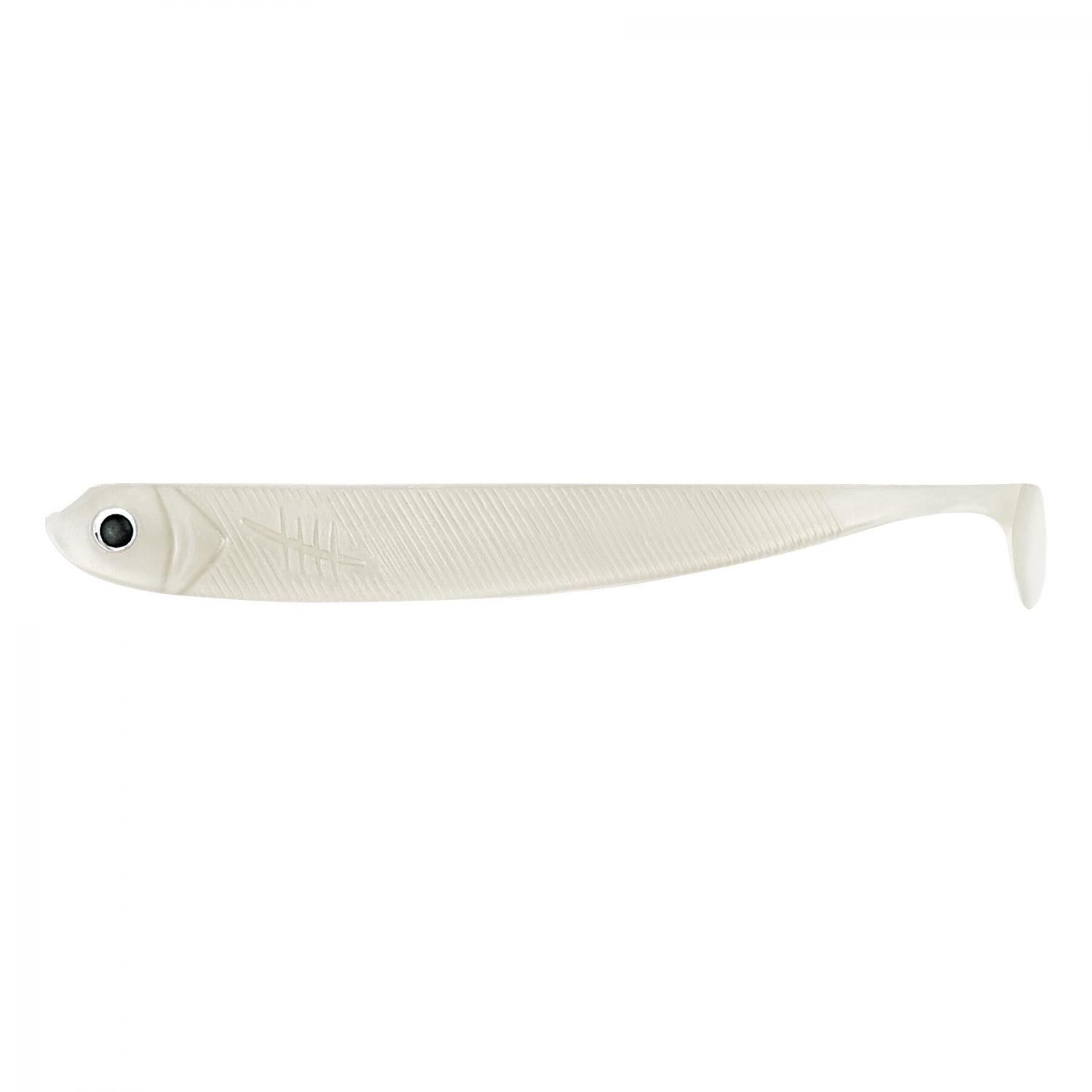  Gummifisch Zanderköder (12,5 cm, Mr. White) 