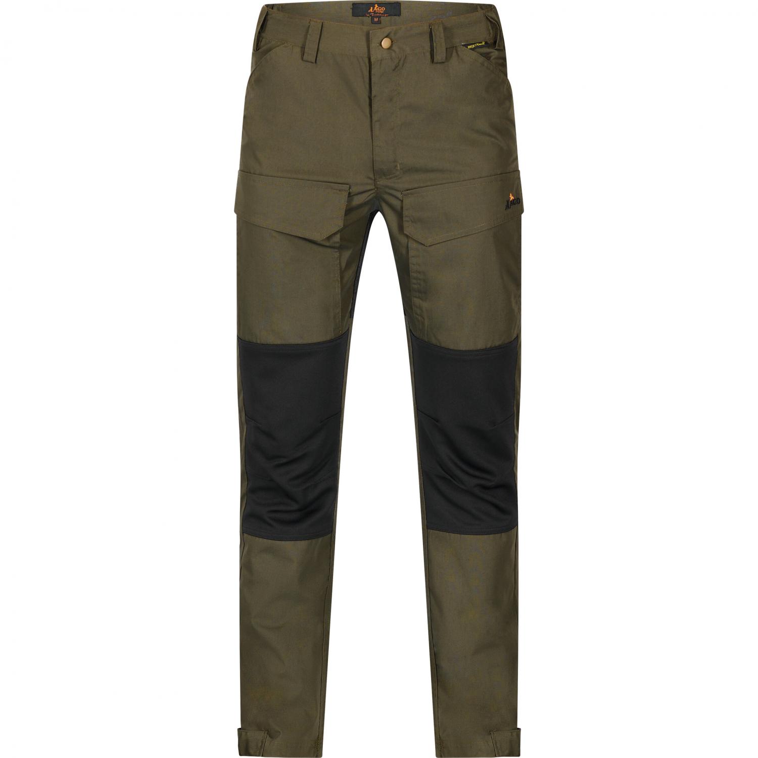  Hose Green Trouaska Herren (Oliv/Schwarz) 