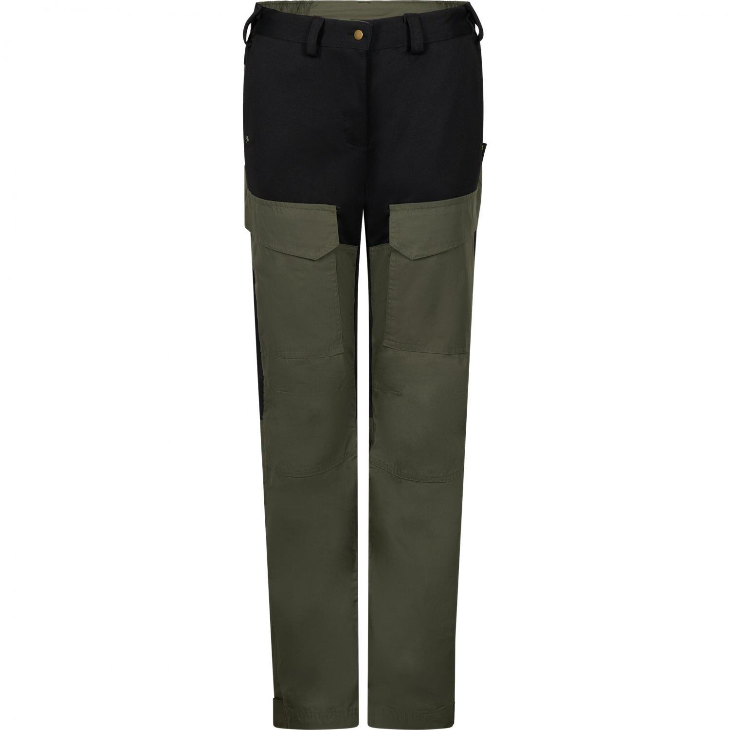  Outdoorhose Green Trouaska Damen (Oliv/Schwarz) 