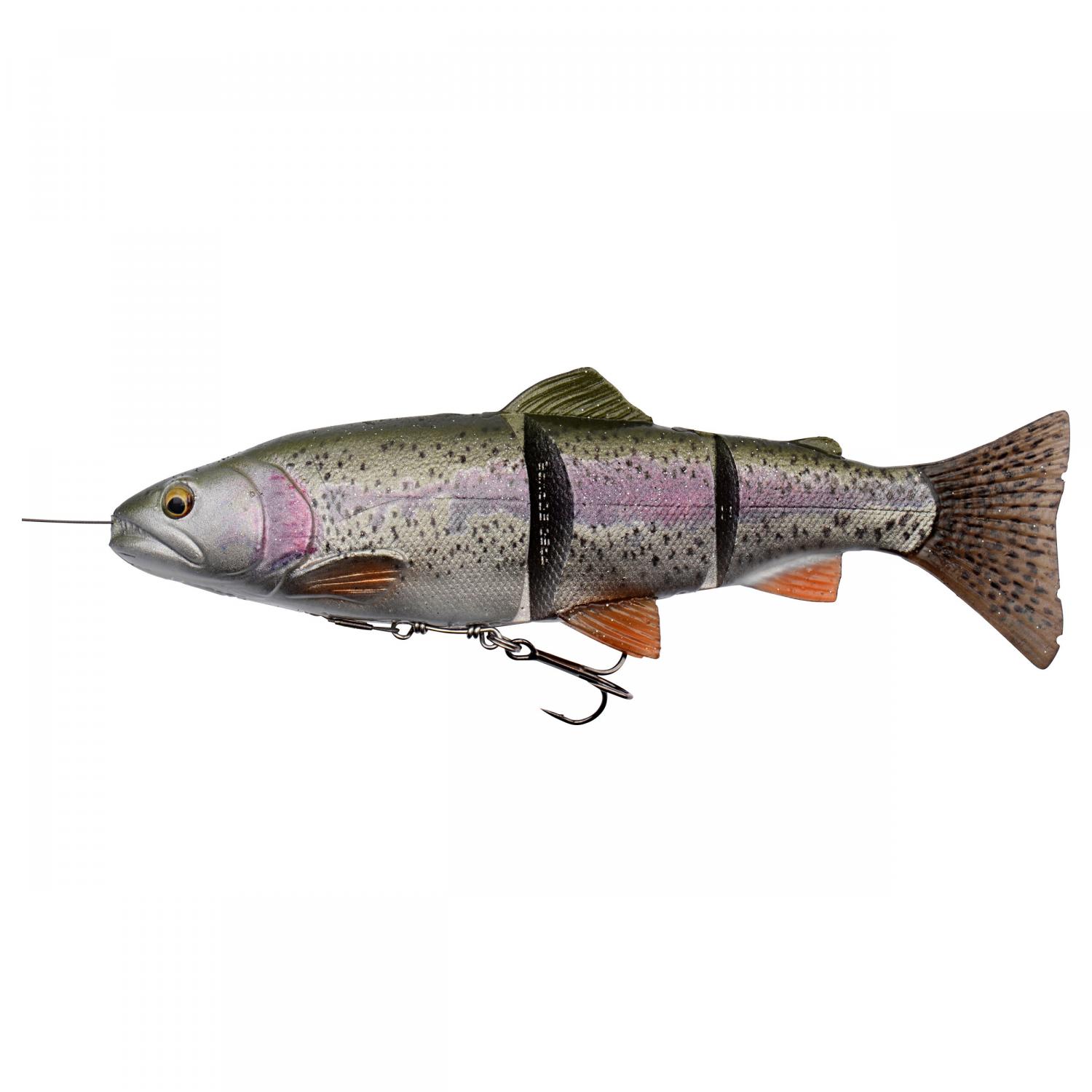  Softbait 4D Line Thru Trout (sinkend, Rainbow) 