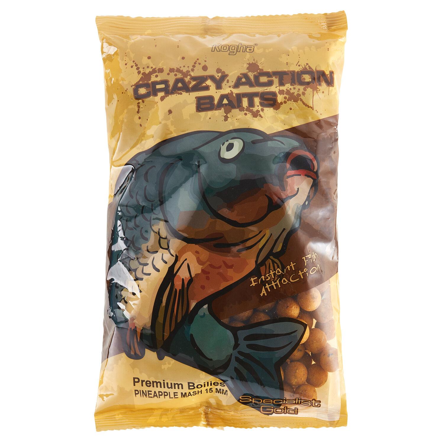  Boilies Crazy Action Baits Specialist Gold (Pineapple) 