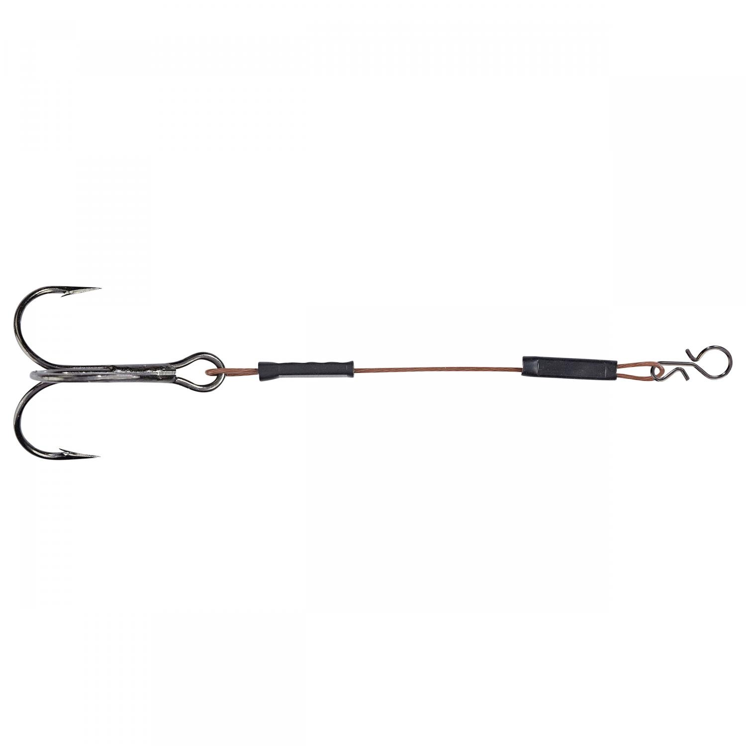  Lure Zander 7x7 Stainless Steel Stinger Rig 