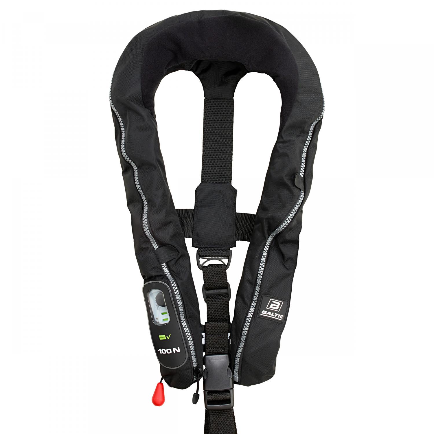  Compact 100 Inflatable Life Jacket (Black) 