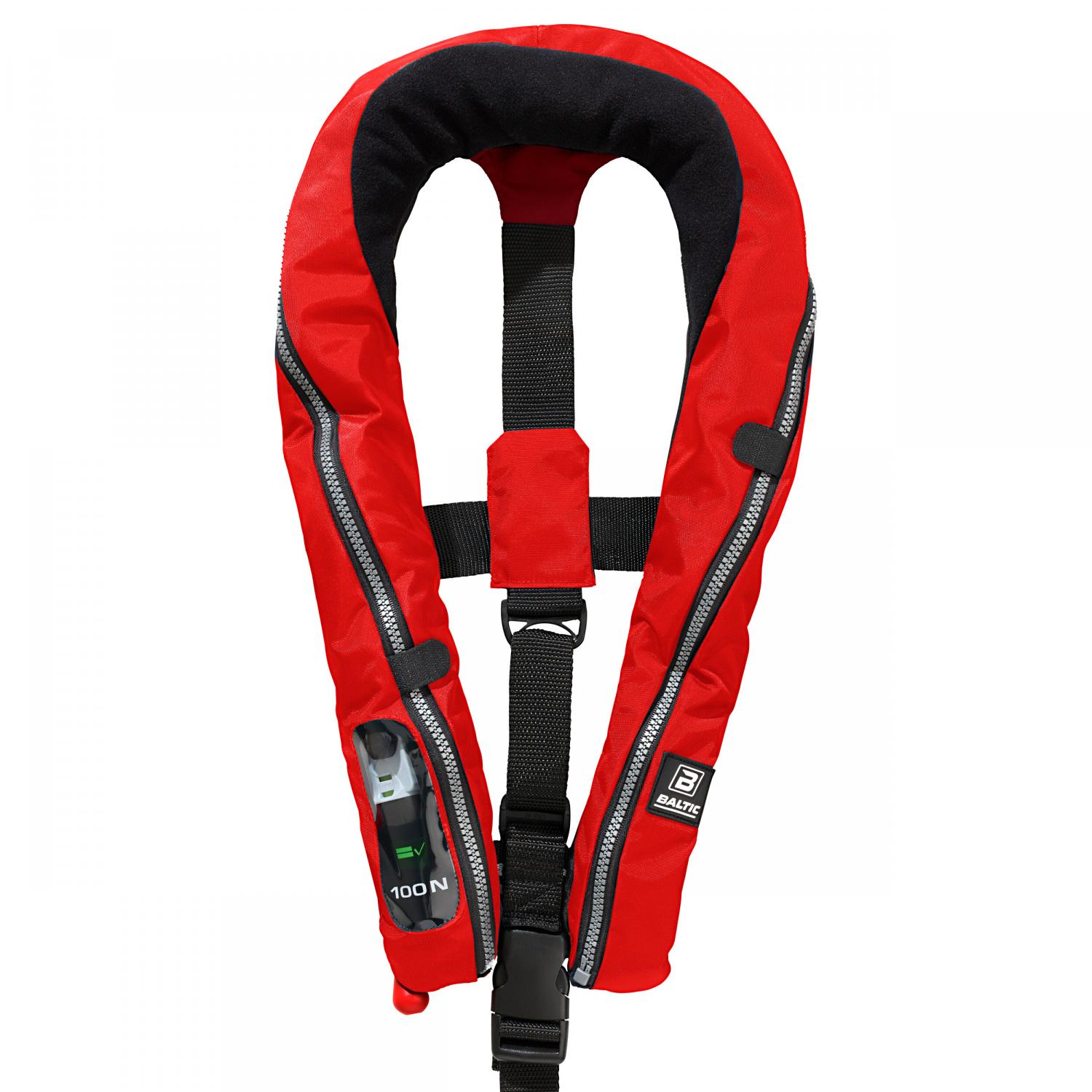  Compact 100 Aufblasbare Rettungsweste (Rot) 