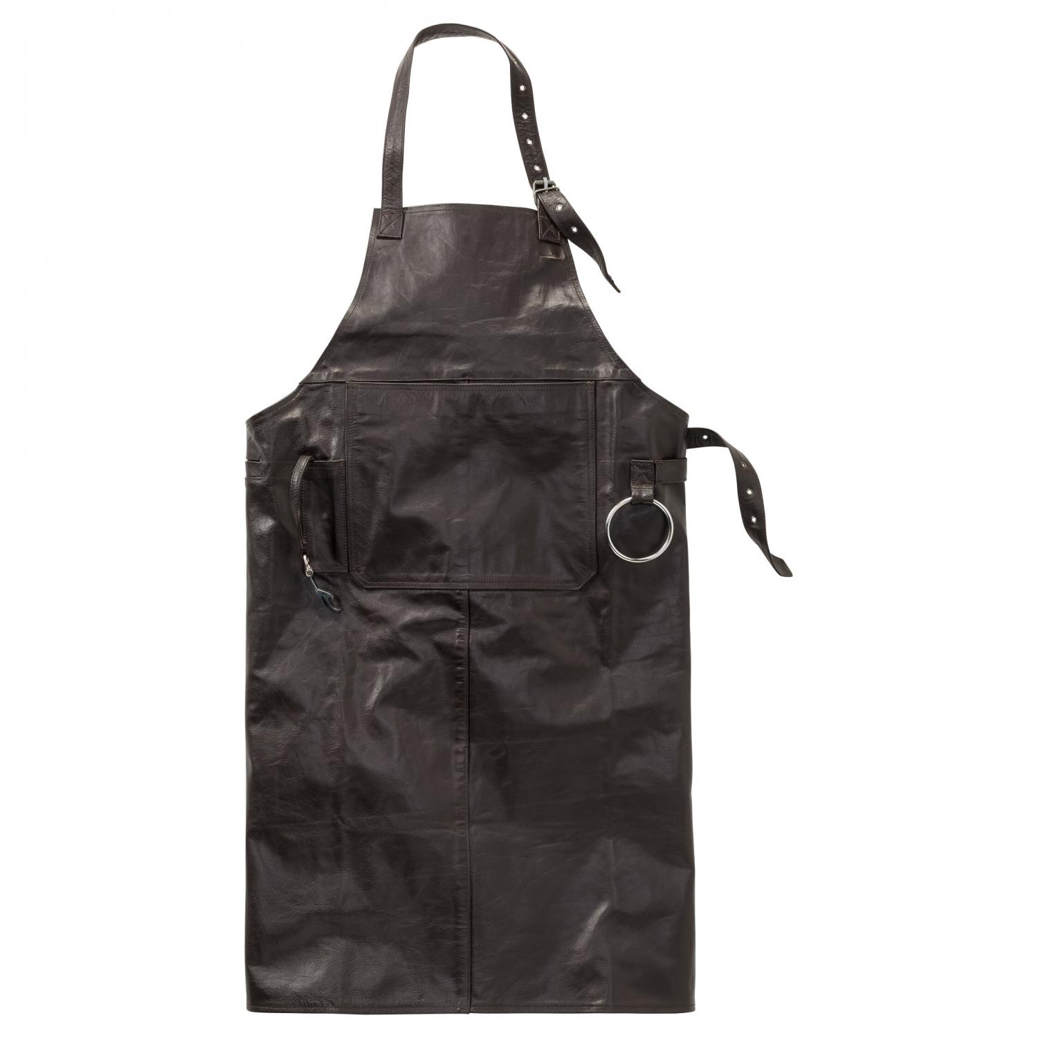 il Lago Passion Lederschürze BBQ Fanatic (Braun) 