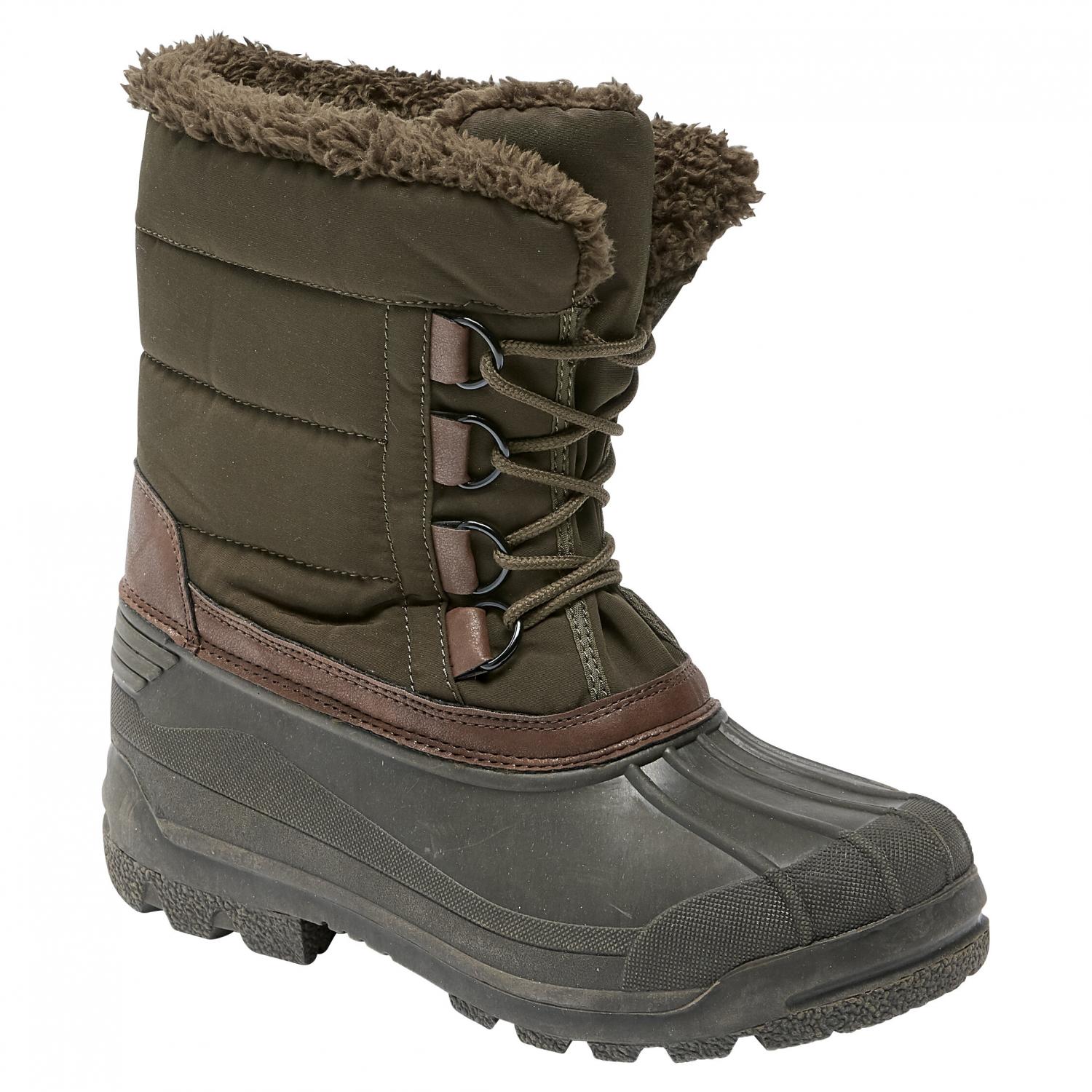  Winterstiefel Polar Extreme Herren (Oliv/Schwarz) 