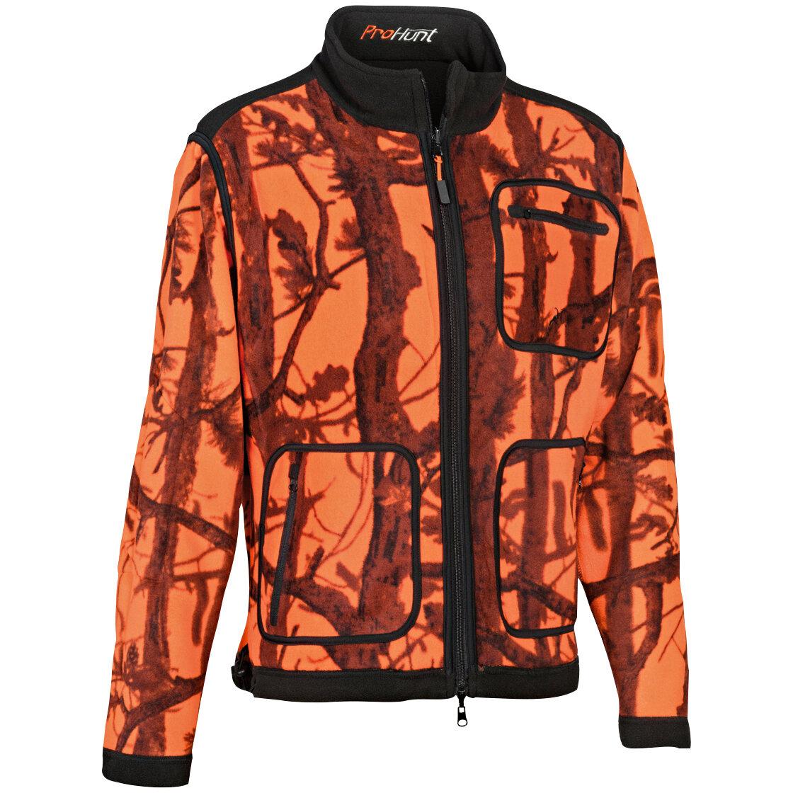  Wendbare Fleecejacke Herren (GhostCamo Blaze) 