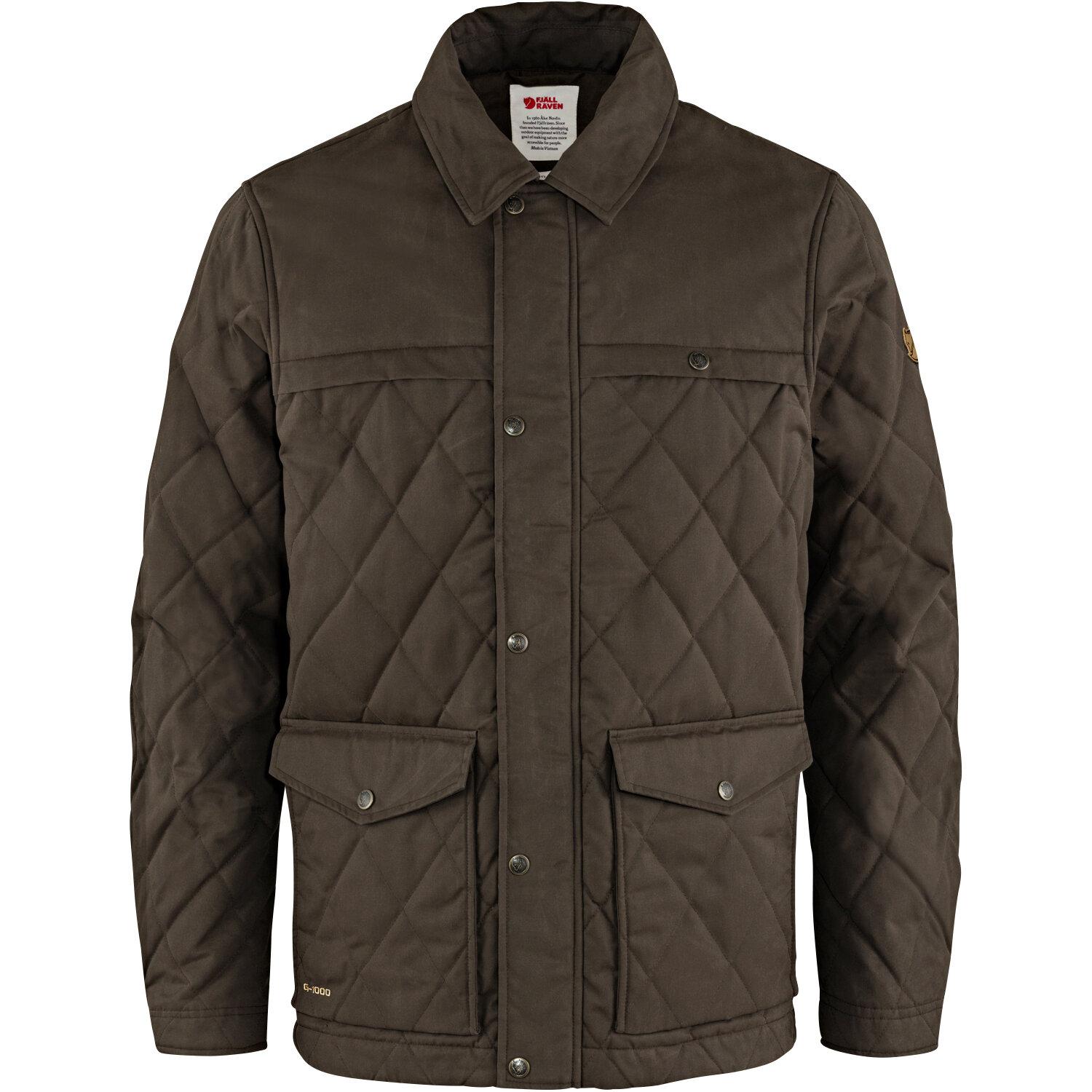  Övik Wool Padded Jacket M Herren (Dark Olive) 
