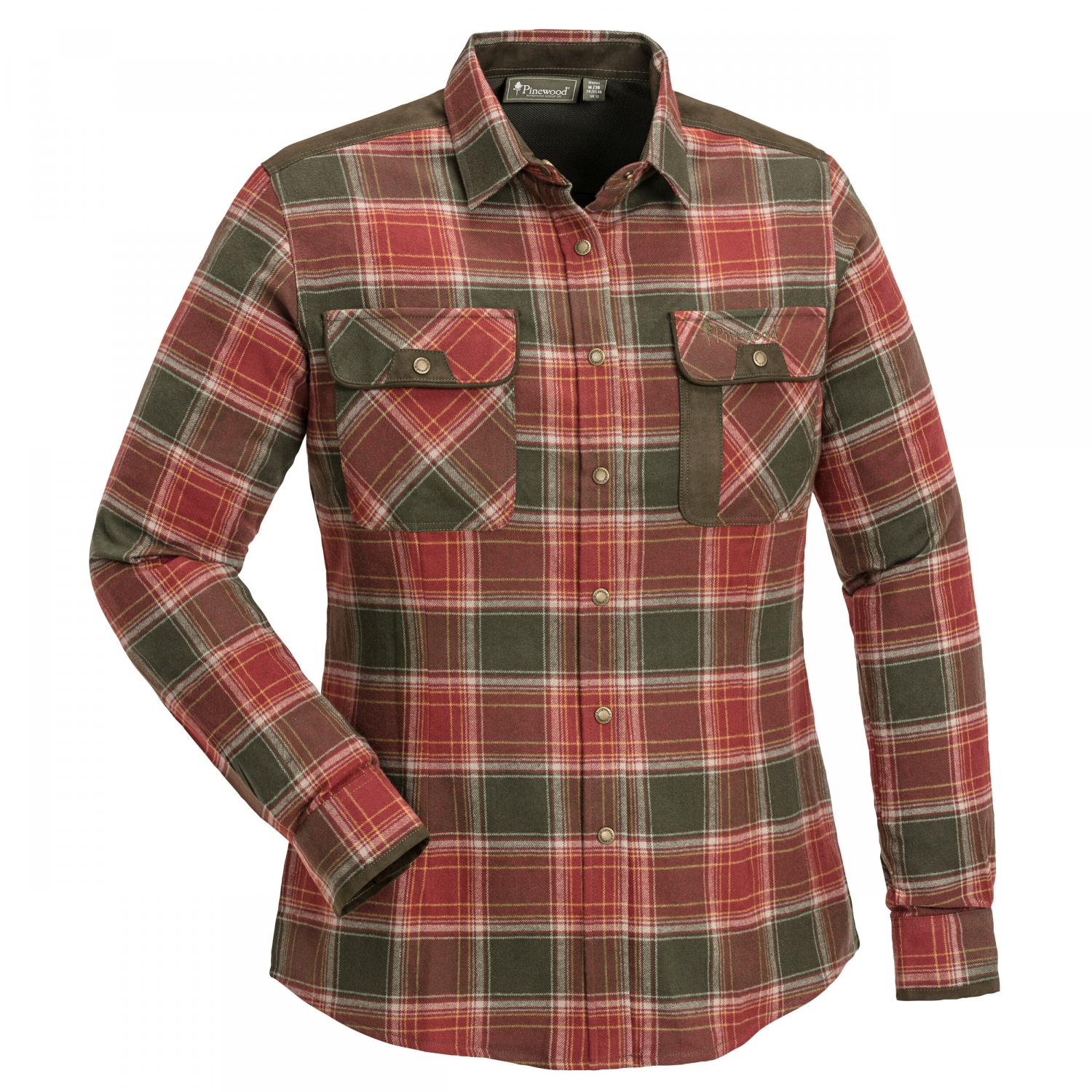 Pinewood Prestwick Exclusive Shirt Damen (D.Copper/Suede Brown) 