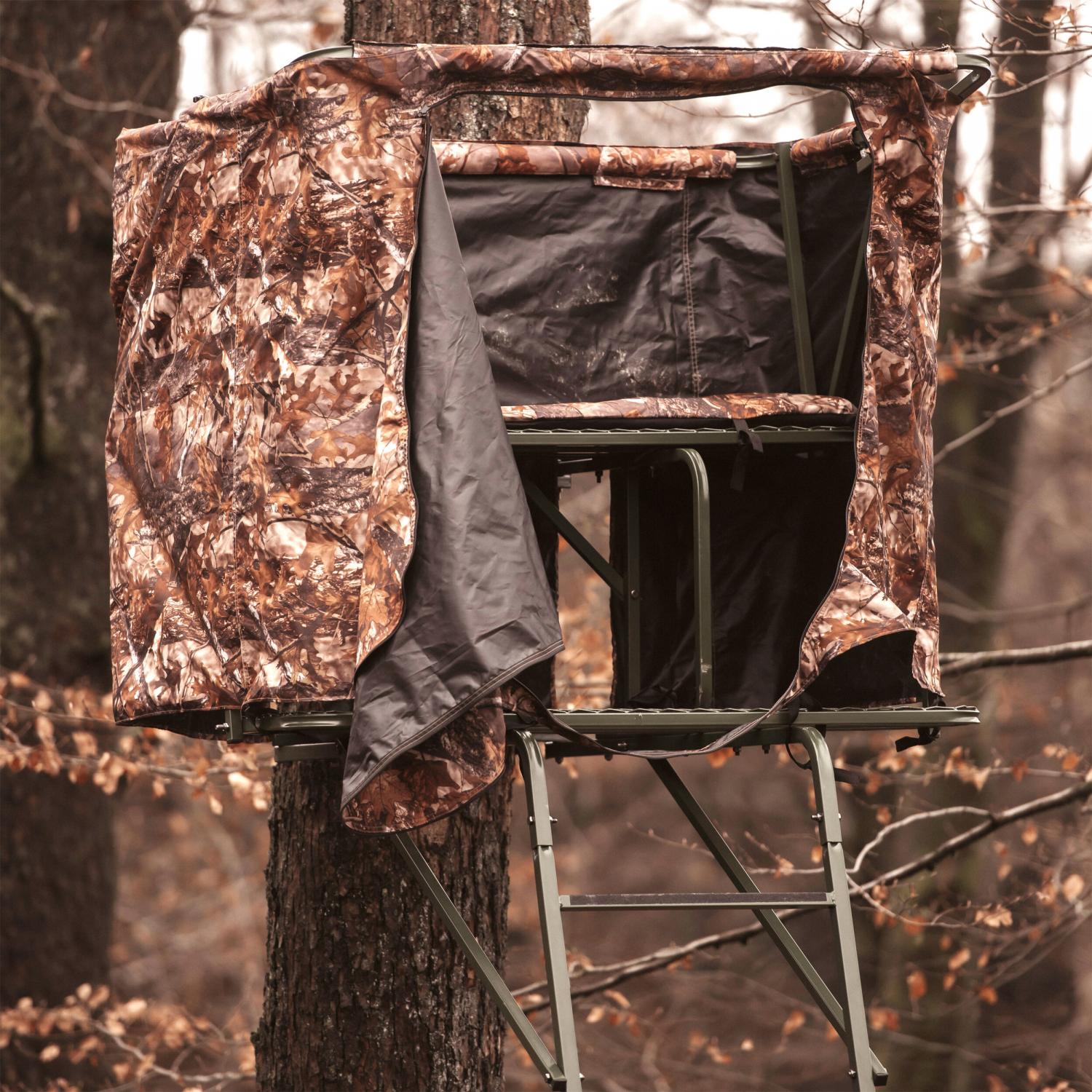  Camouflage cover for 2-person XL tree stand ladder Mammut 