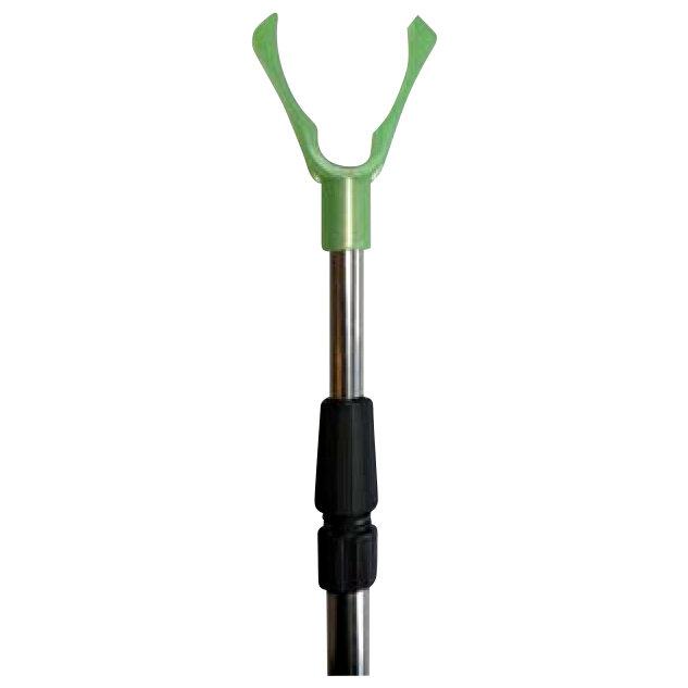  Edelstahl-Rutenhalter ausziehbar mit Glo-Auflage 