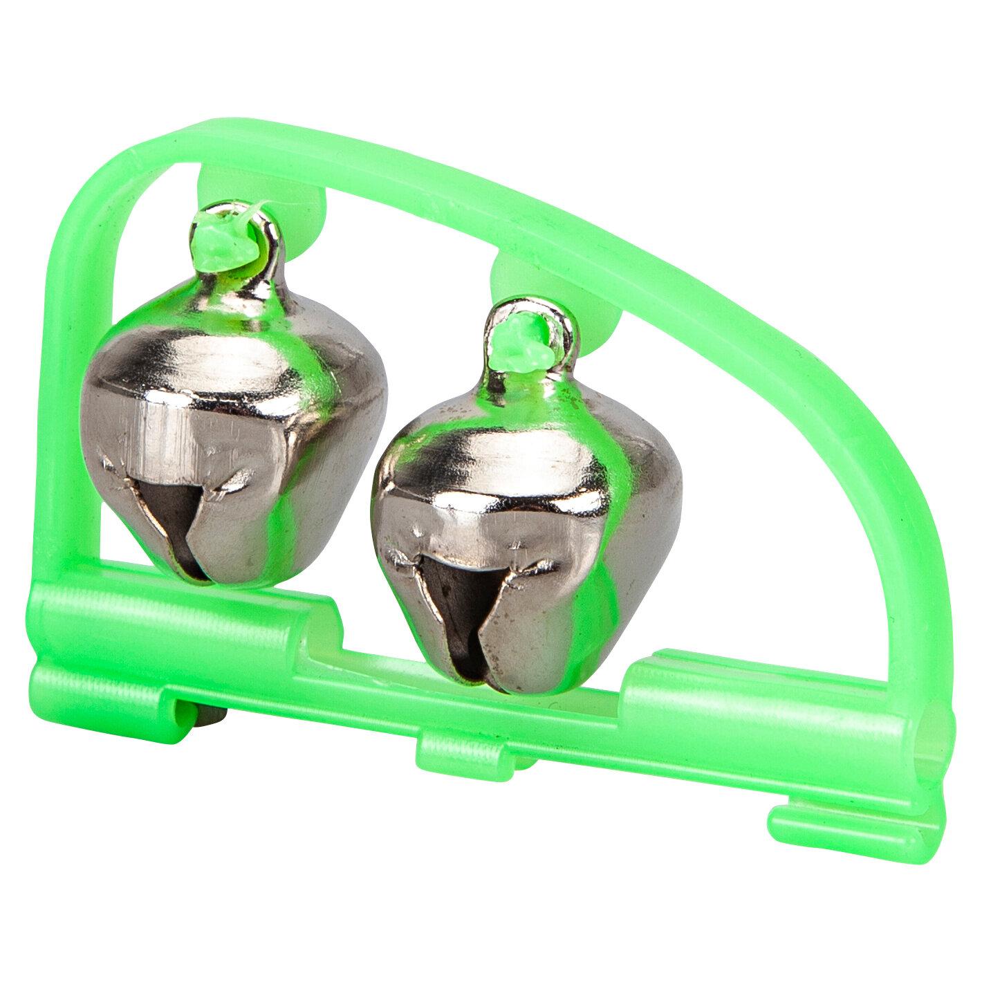  Fluo glow stick holder with double bell 