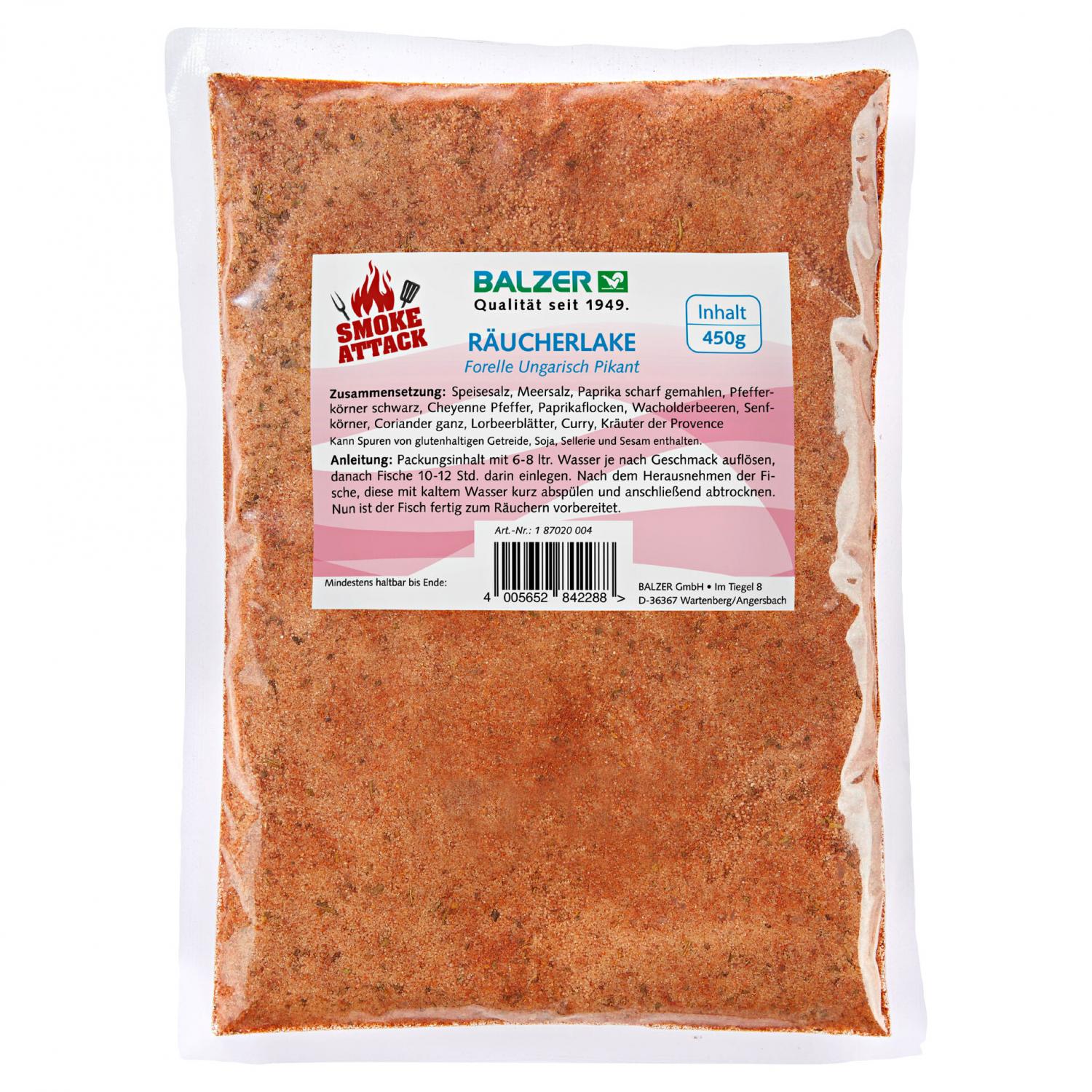  Smoker Brine (Trout Ungarisch) 