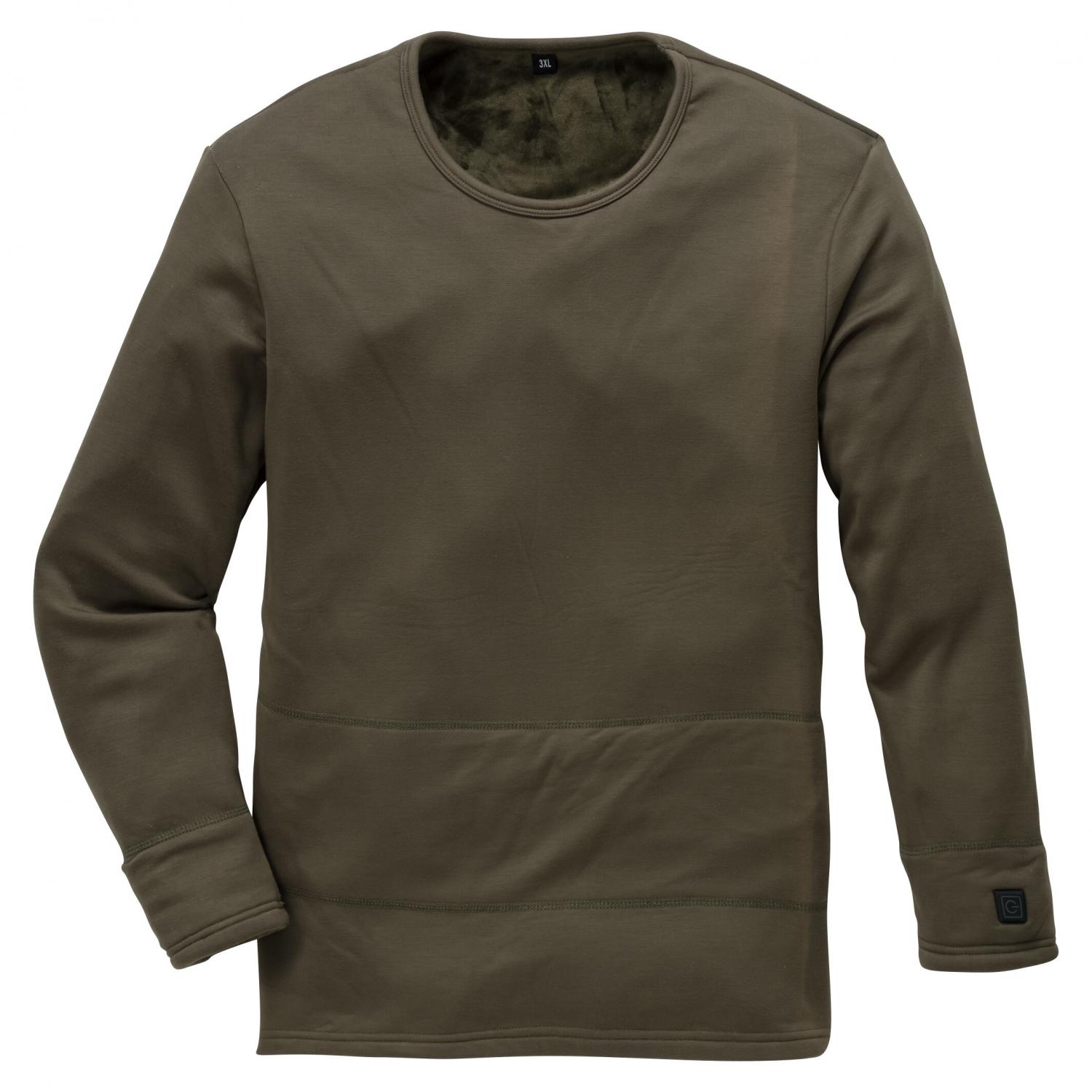 Shirt Feuerland Damen, beheizbar (Oliv) 