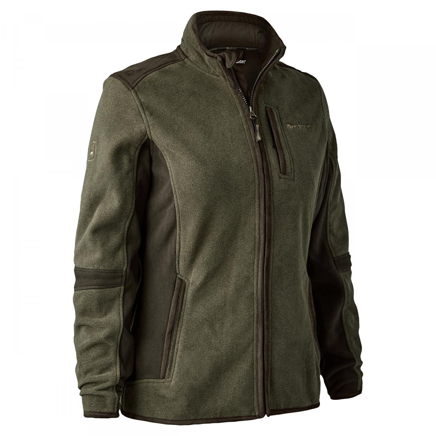  Lady Pam Bonded Fleecejacke Damen (Graphite Green) 