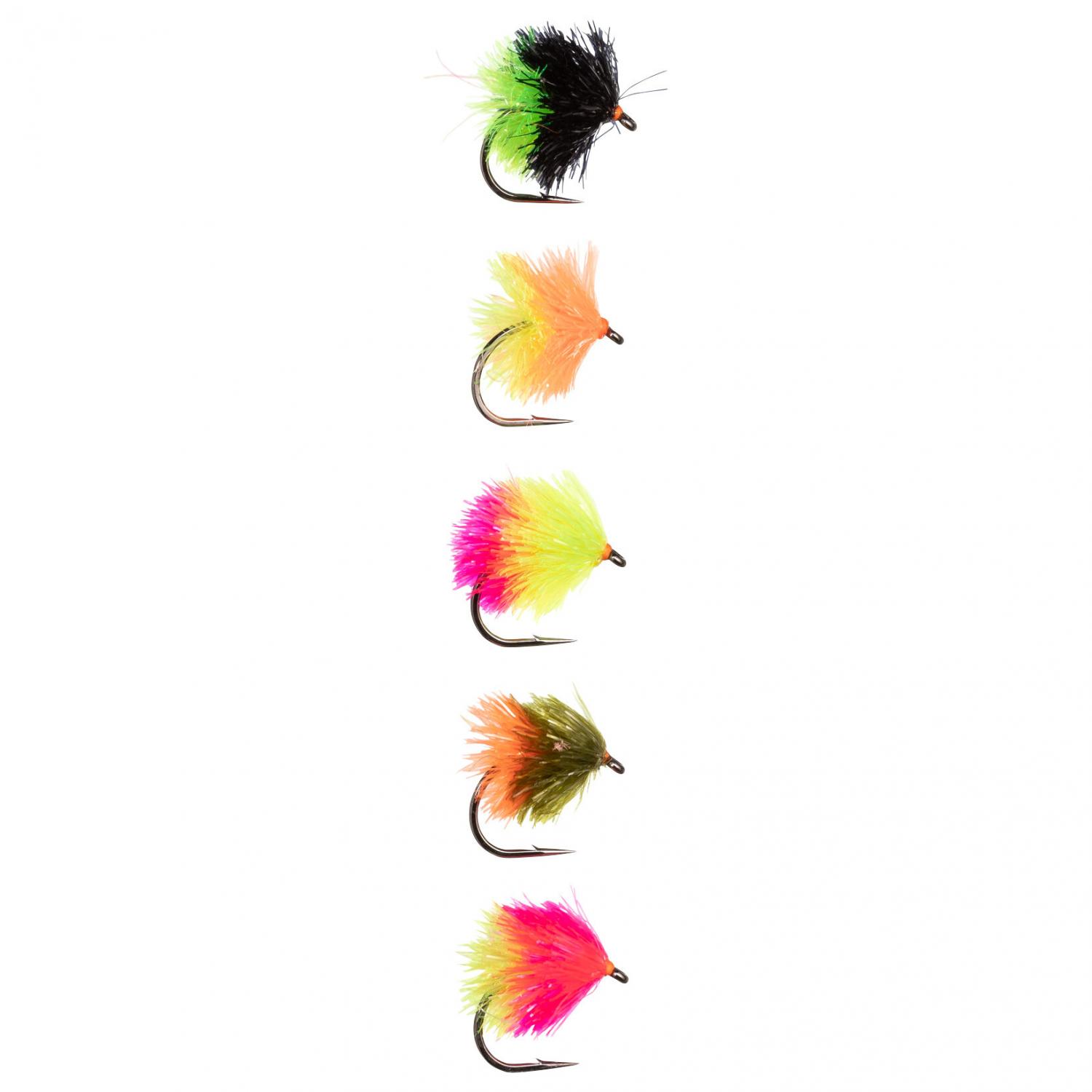  Fliegensortiment Fly Streamer Blobs 