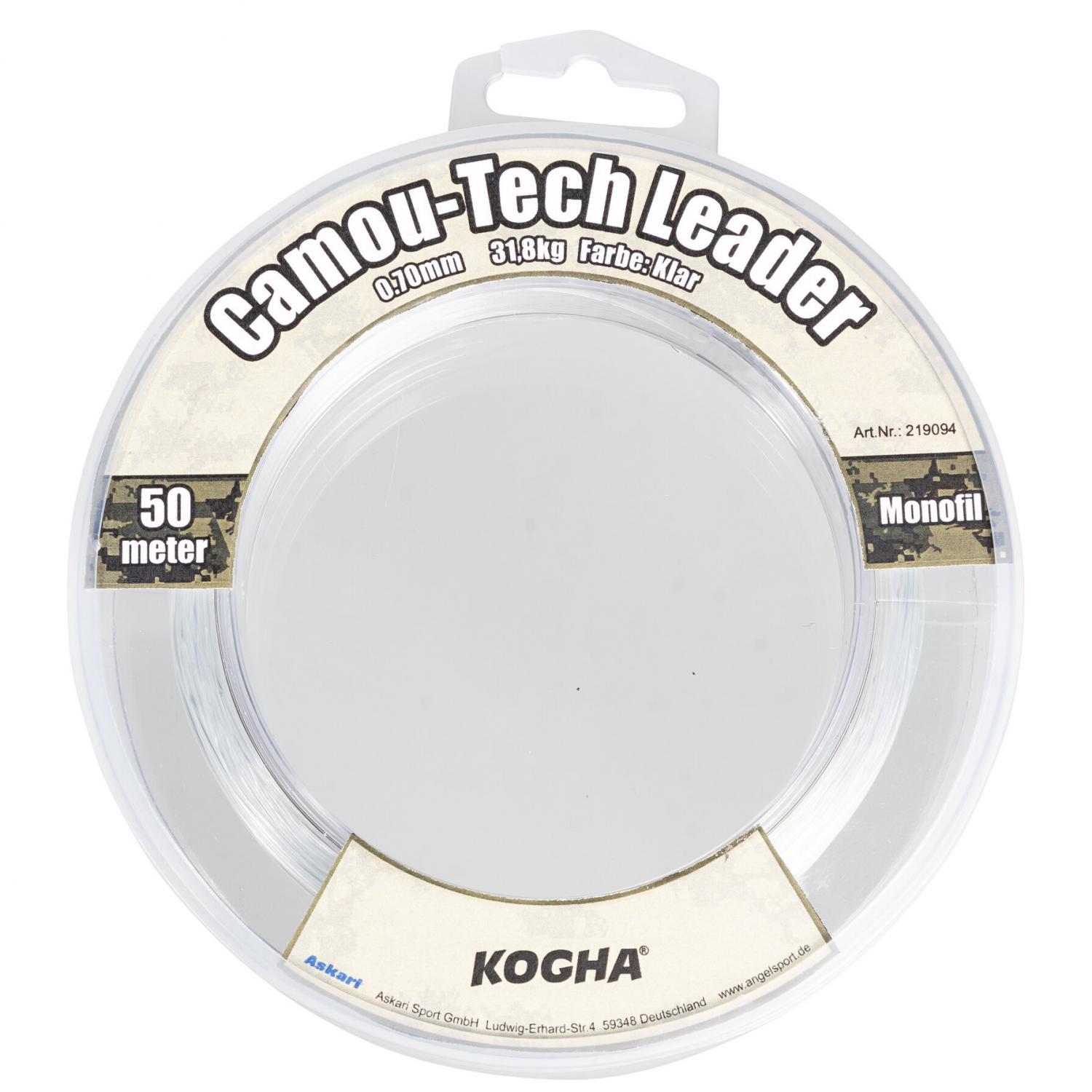 Kogha Angelschnur Camou-Tech Nylon Leader 