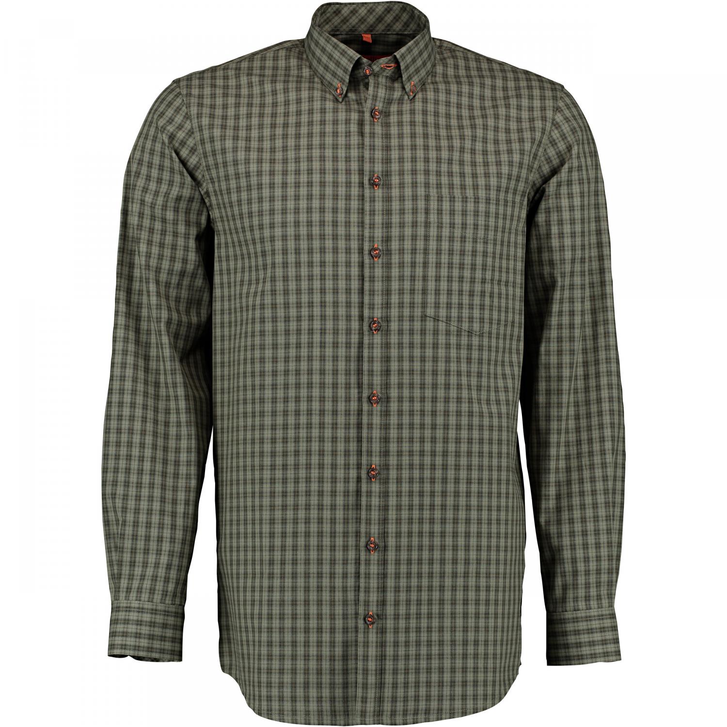  Regau Hemd 1/1 Arm Regular Fit Herren (Trachtengrün) 