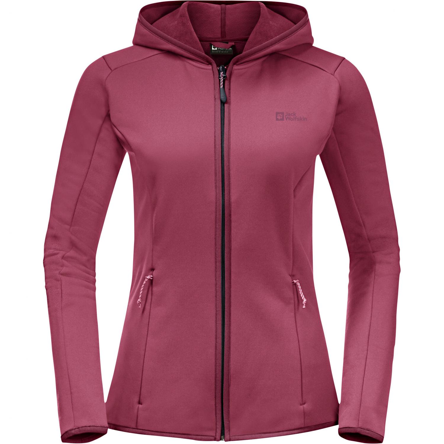  Baiselberg Hooded FZ W Damen (Sangria Red) 