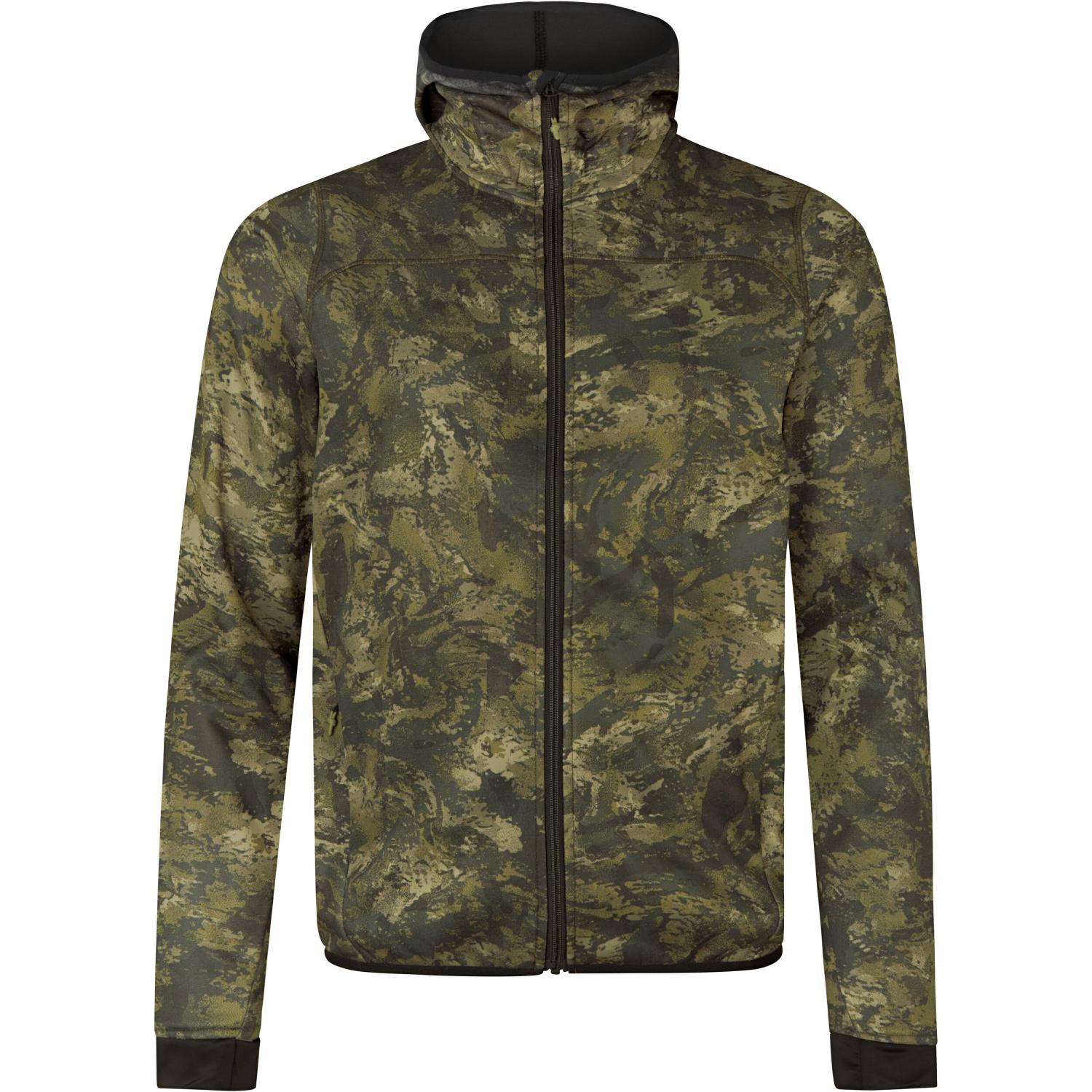  Power Camo Fleece Jacket Herren (InVis Green) 