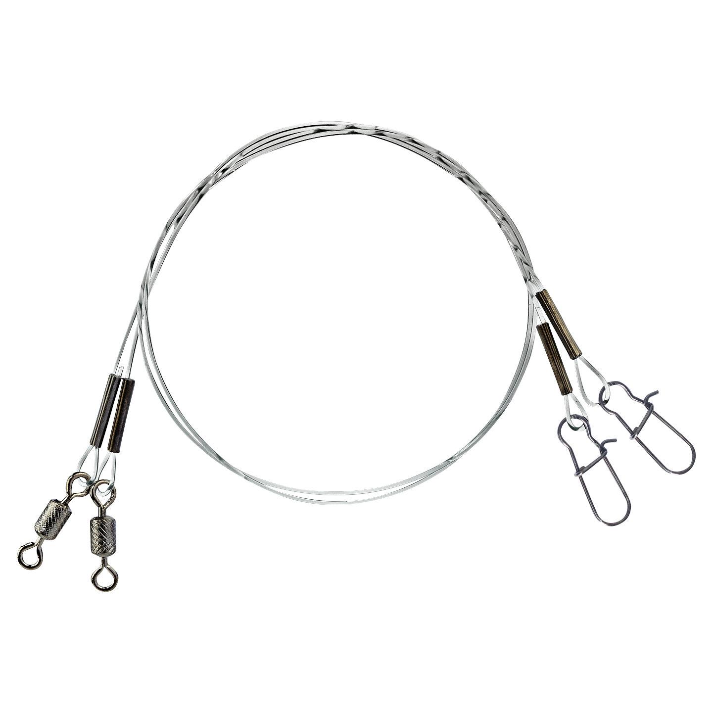  Fluorocarbon Rig mit Snap und Tonne 