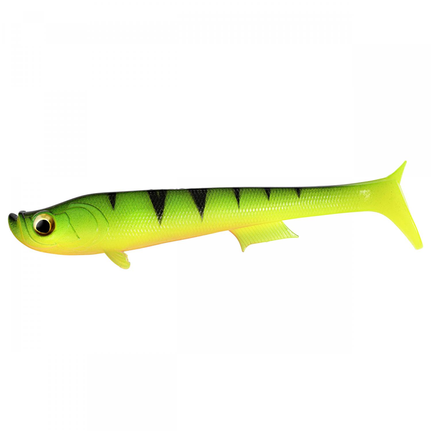  Gummiköder Tarp Shad (Firetiger) 