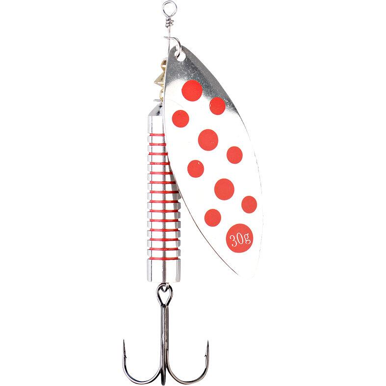  Salmon Spinner (Silver/Red) 